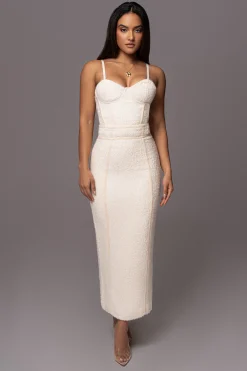 JLUXLABEL Ivory Jozie Bustier Top