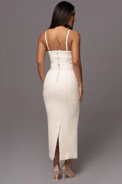 JLUXLABEL Ivory Jozie Bustier Top