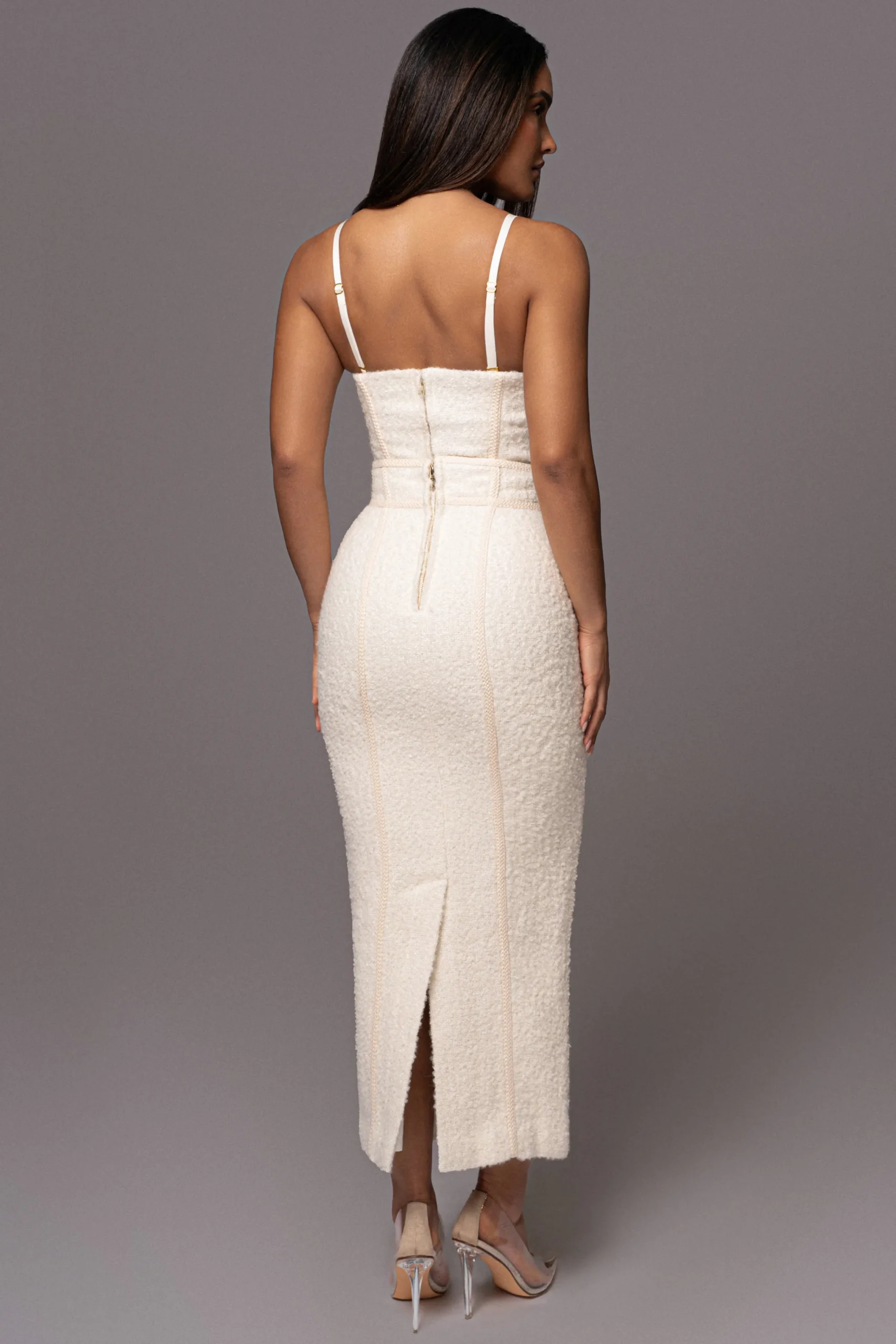JLUXLABEL Ivory Jozie Bustier Top