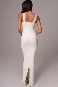 JLUXLABEL Ivory Missie Maxi Dress