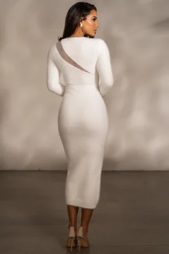 JLUXLABEL Ivory More To Love Maxi Dress