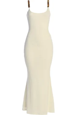 JLUXLABEL Ivory Nautical Escape Maxi Dress