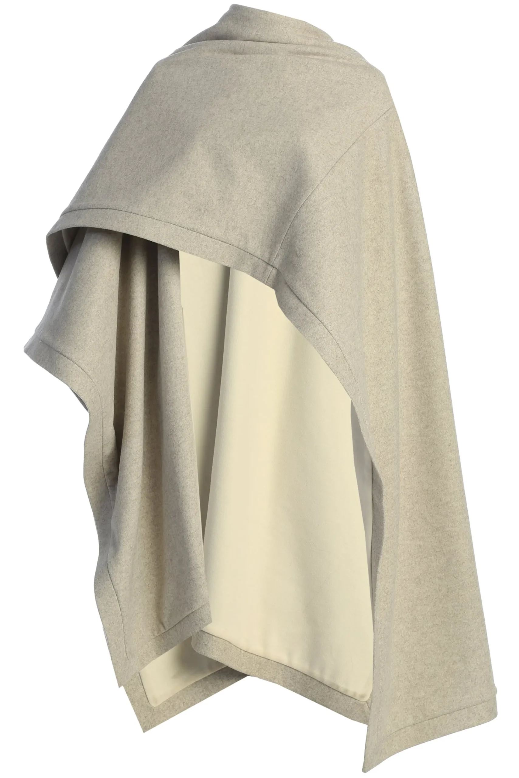 JLUXLABEL Ivory Park City Reversible Shawl