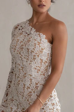 JLUXLABEL Ivory True Love Lace Dress
