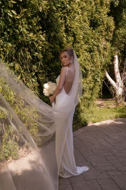 JLUXLABEL Ivory Until Forever Maxi Dress