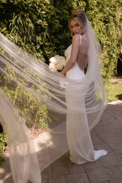 JLUXLABEL Ivory Until Forever Maxi Dress
