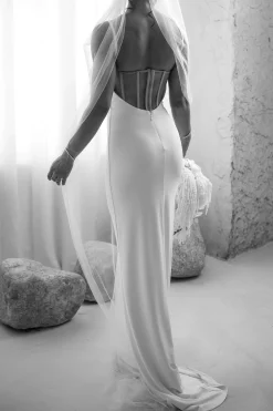 JLUXLABEL Ivory Until Forever Maxi Dress