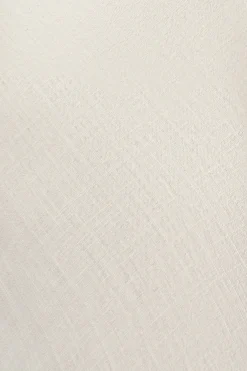 JLUXLABEL Ivory Villa Views Linen Trousers
