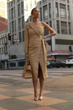 JLUXLABEL Khaki City Life Cargo Skirt