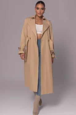 JLUXLABEL Khaki The Classic Trench Coat