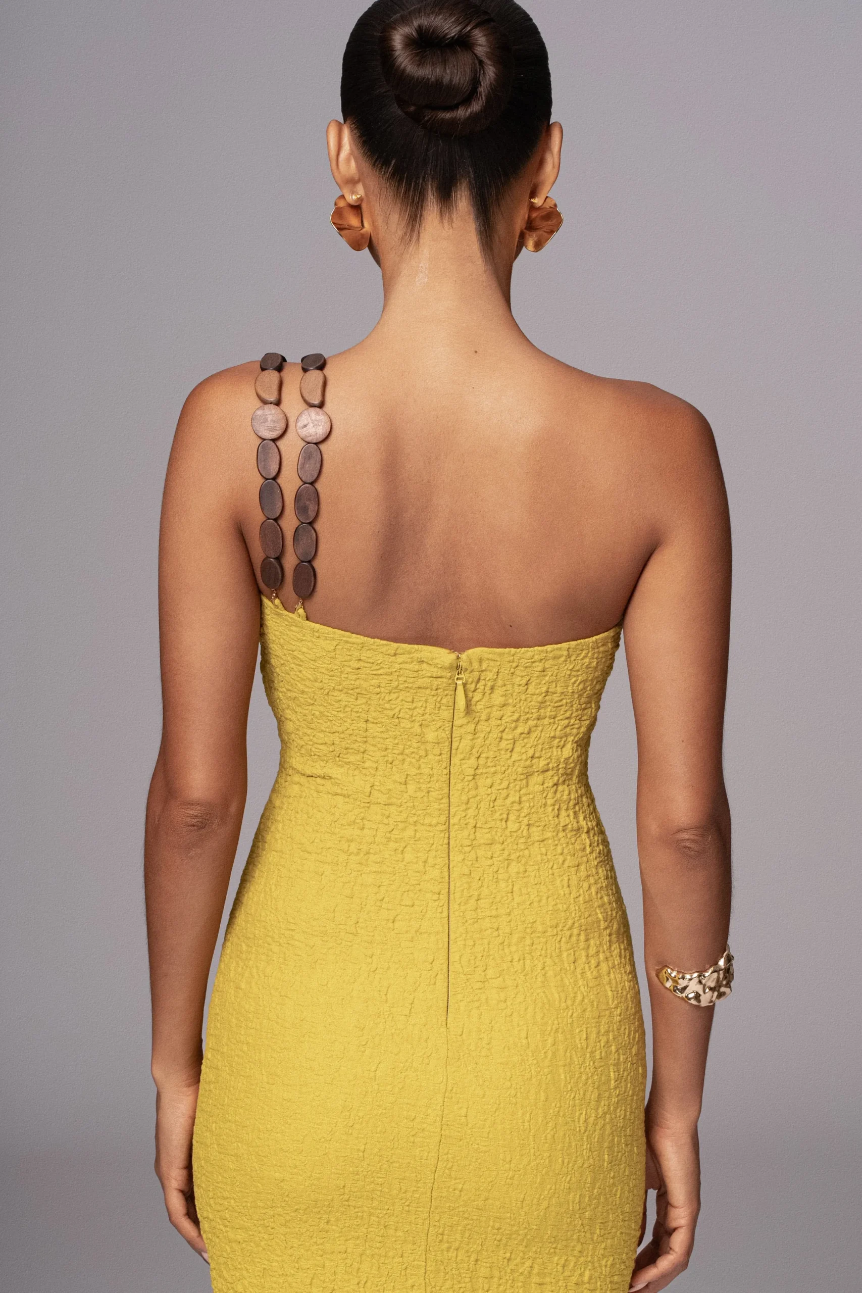 JLUXLABEL Lime Summer In Capri Dress