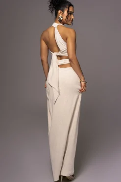 JLUXLABEL Natural New Age Two Piece Skirt Set