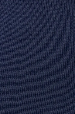 JLUXLABEL Navy Fabiola Contrast Maxi Dress