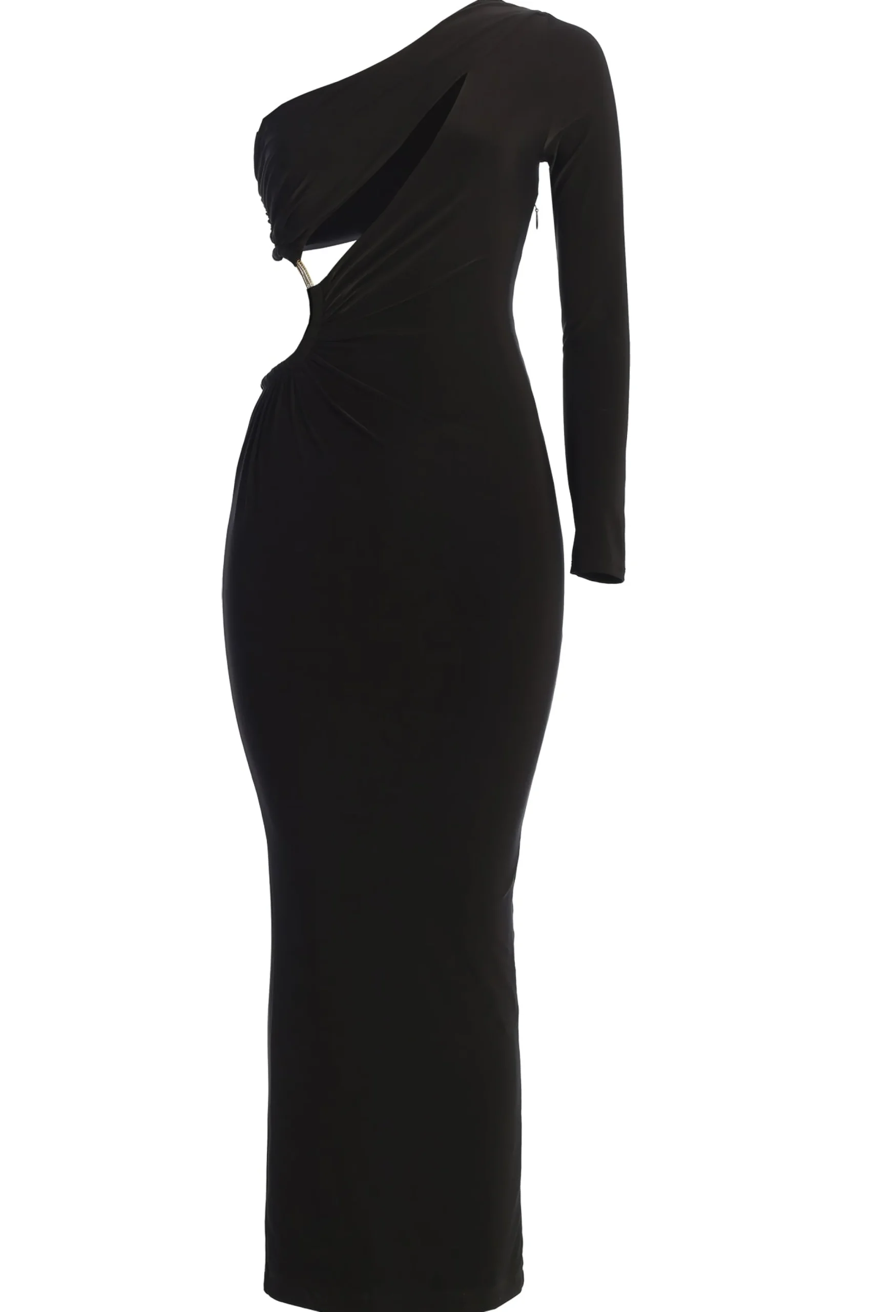 JLUXLABEL Noir Jorgia Keyhole Dress