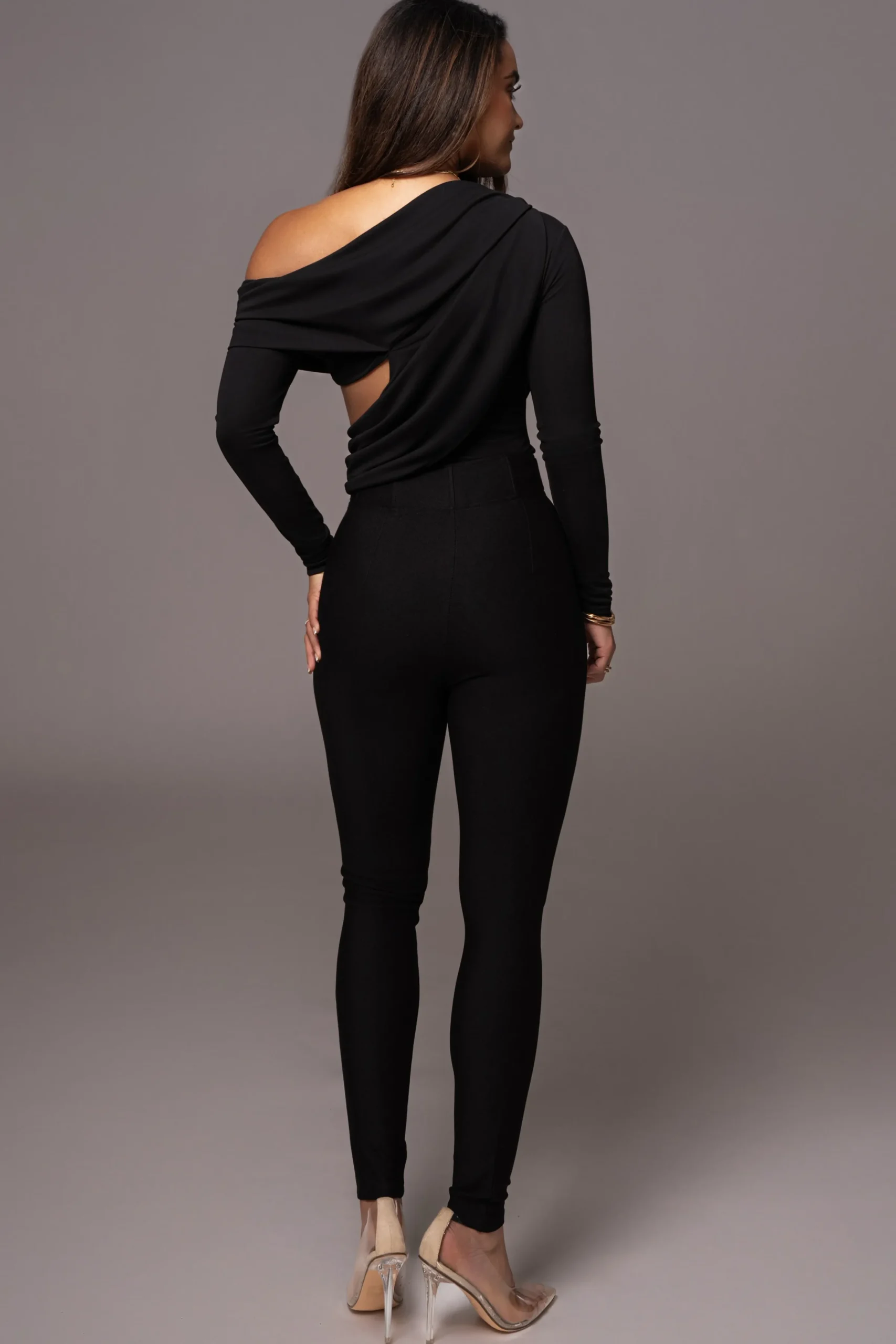 JLUXLABEL Noir Ultra High Waist Skinny Pants