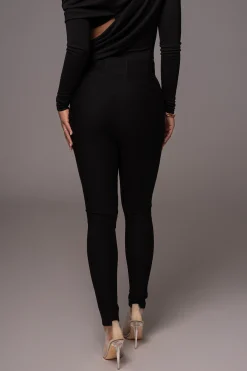 JLUXLABEL Noir Ultra High Waist Skinny Pants
