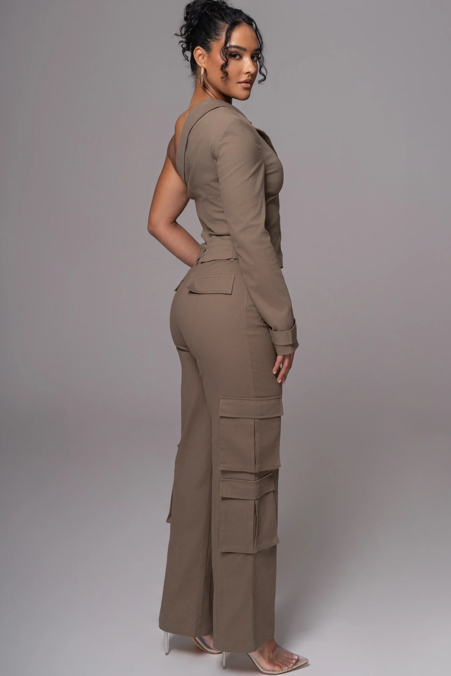 JLUXLABEL Olive Double Take Cargo Pants