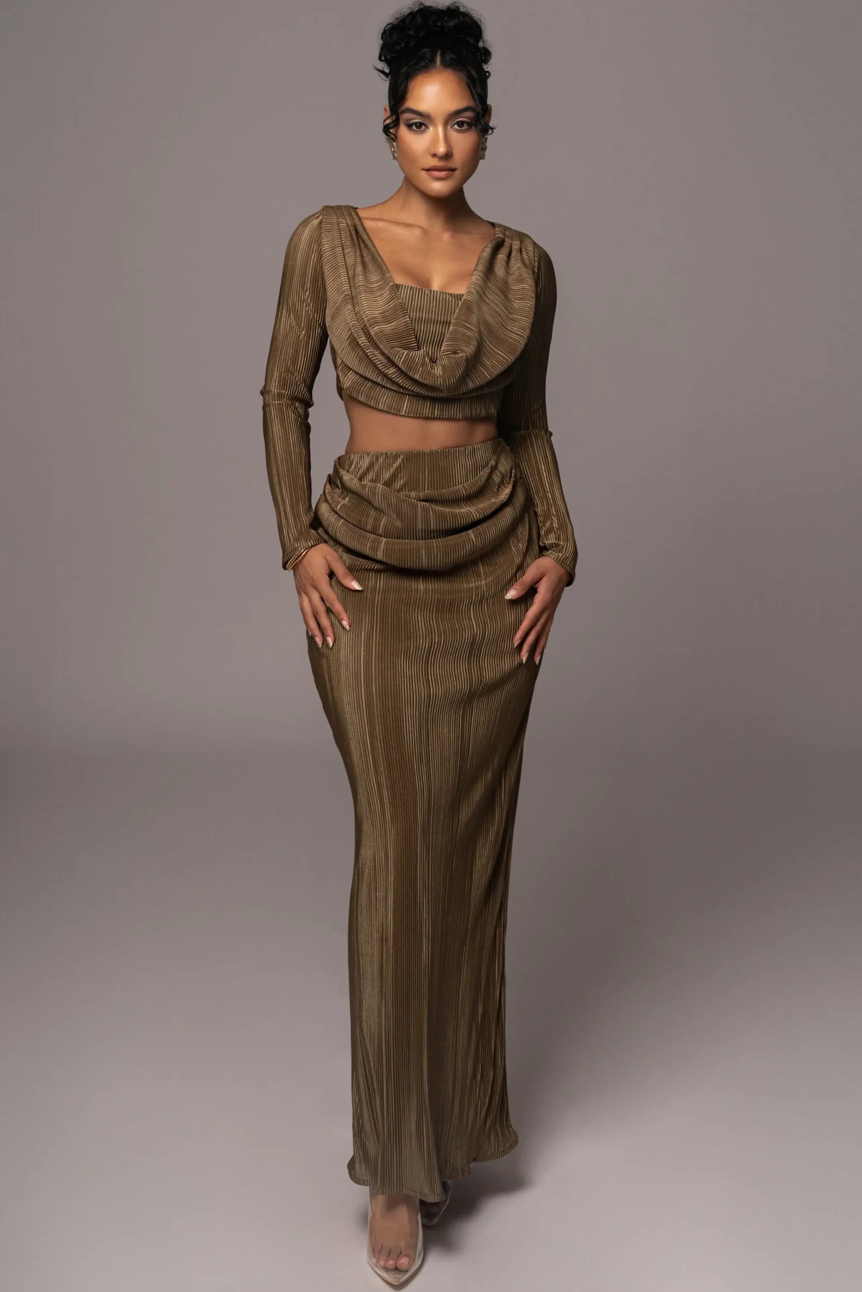 JLUXLABEL Olive Haidyn Skirt Set