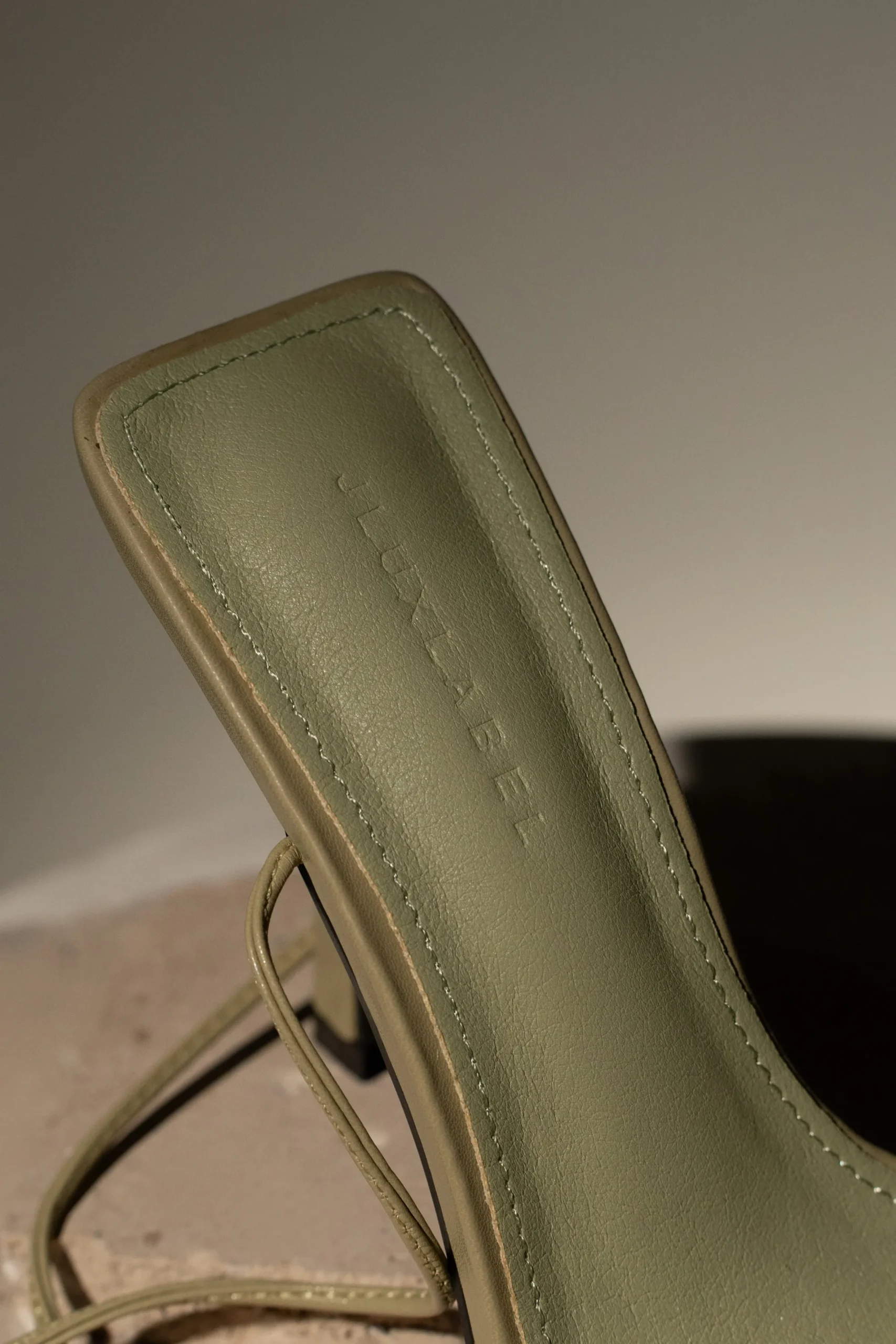 JLUXLABEL Olive Regal Pointed Toe Heels