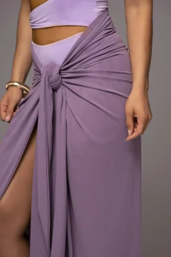 JLUXLABEL Purple Day Dreams Sarong