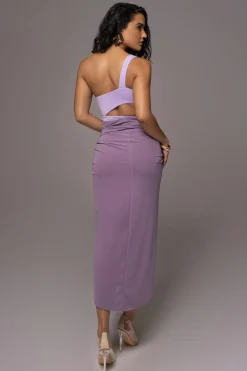 JLUXLABEL Purple Day Dreams Sarong