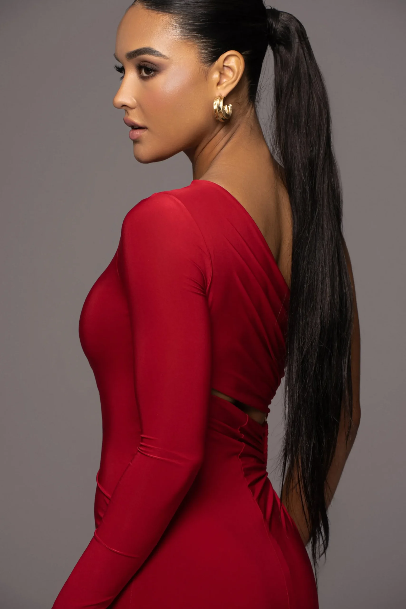 JLUXLABEL Ruby Jorgia Keyhole Dress
