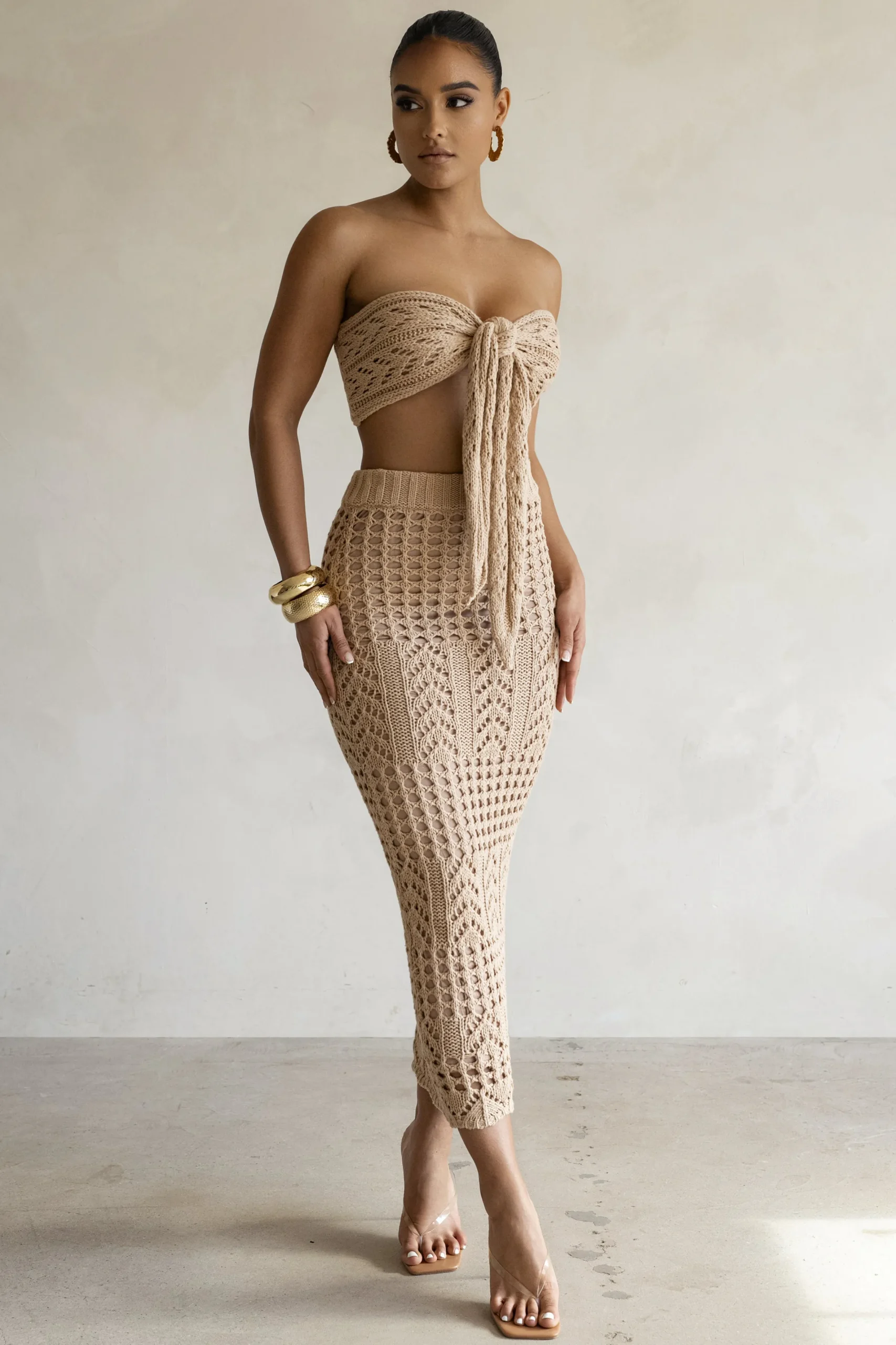 JLUXLABEL Sand Caribbean Skies Skirt Set