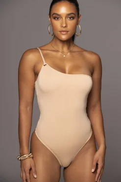 JLUXLABEL Tan Journey Bodysuit