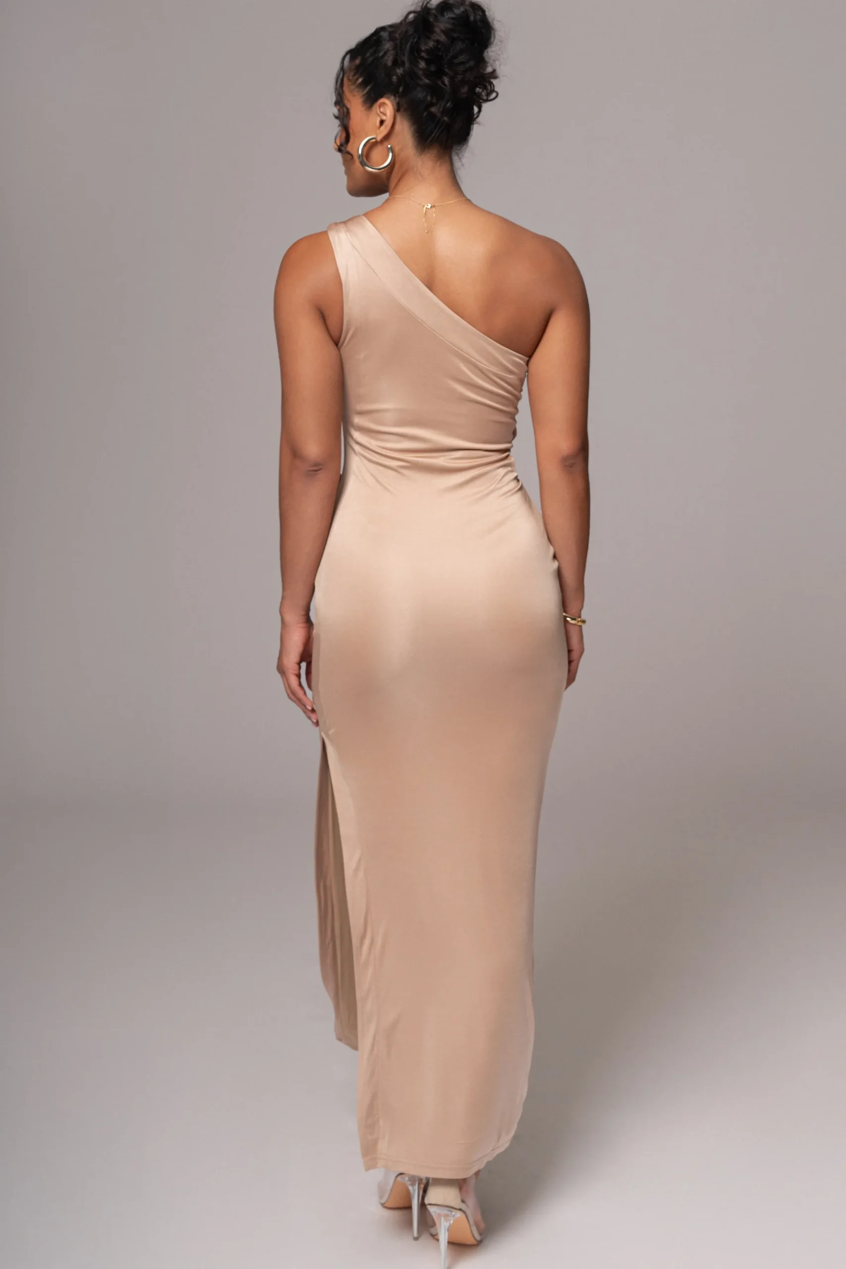 JLUXLABEL Tan Surrey Maxi Dress