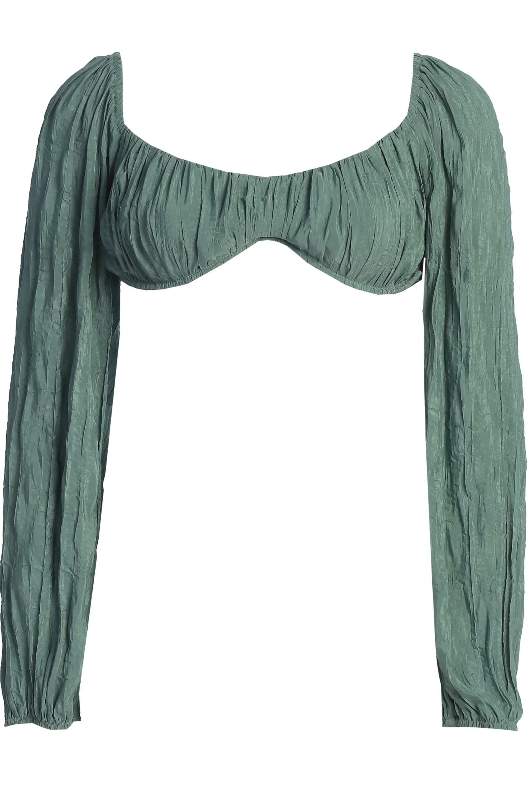 JLUXLABEL Teal Carey Long Sleeve Top