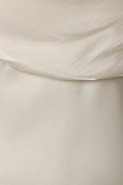 JLUXLABEL White Iridescent Visions Of You Dress