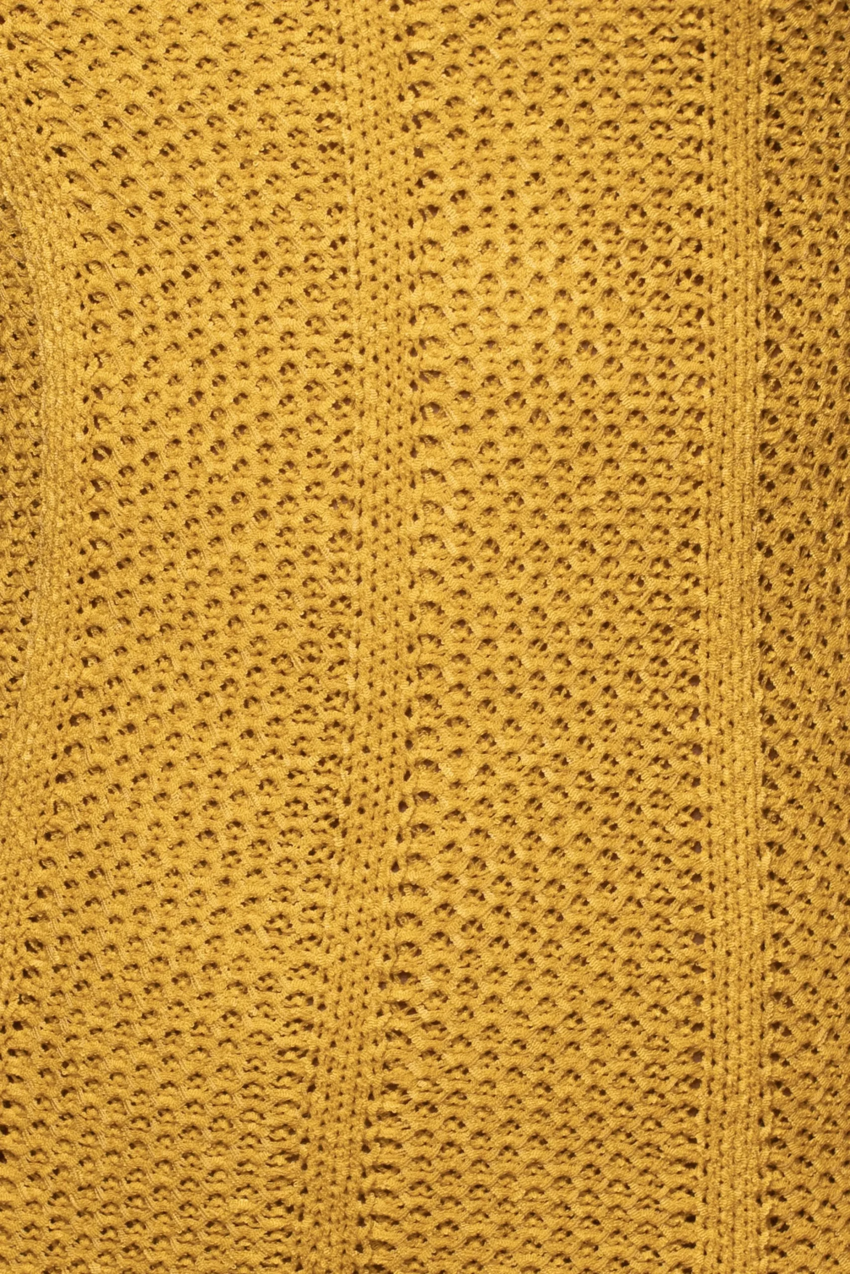 JLUXLABEL Yellow Cabana Views Crochet Dress
